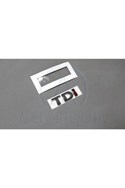 Genel Markalar Volkswagen Transporter T5 03-10 Tdi Bagaj Yazısı Tek Kırmızı