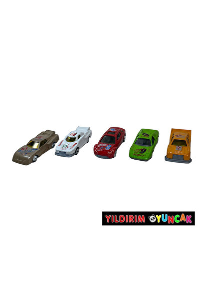 YILDIRIM OYUNCAK 7 cm Diecast Friction Metal Car 15 Piece Set