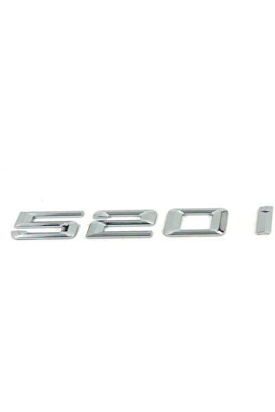 EDEXPORT E60 E39 F10 520i Bagaj Yazısı Krom 155mm 51147276219