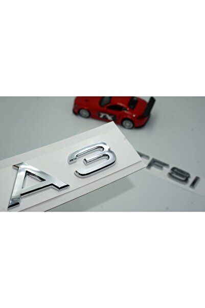 EDEXPORT Audi A3 45 Tfsi Krom Abs 3m 3d Bagaj Yazı Logo Ürün Uyumlu