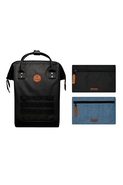 Cabaia - Berlin Adventurer Oxford Black Medium Unisex Backpack