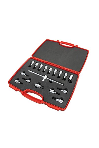 İzeltaş طقم لقم ألين وتوركس 1/2 بوصة 17 قطعة