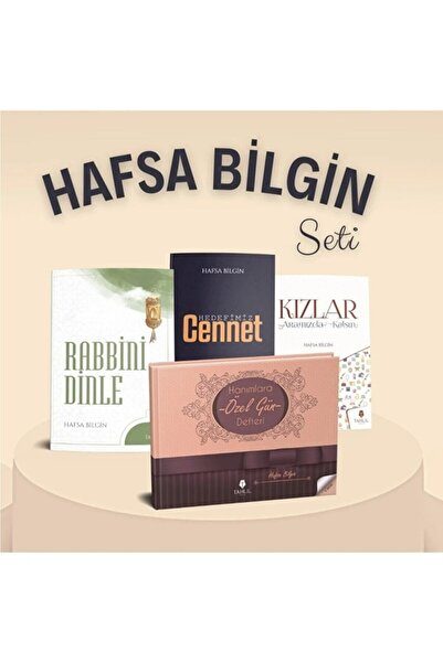Tahlil Yayınları Hafsa Bilgin Seti Rabbini Dinle-hedefimiz Cennet-kızlar Aram...