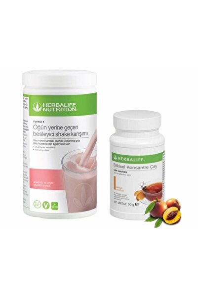 Herbalife Ahududu Ve Beyaz Çikolata Aromalı Shake Ve Bitkisel Çay