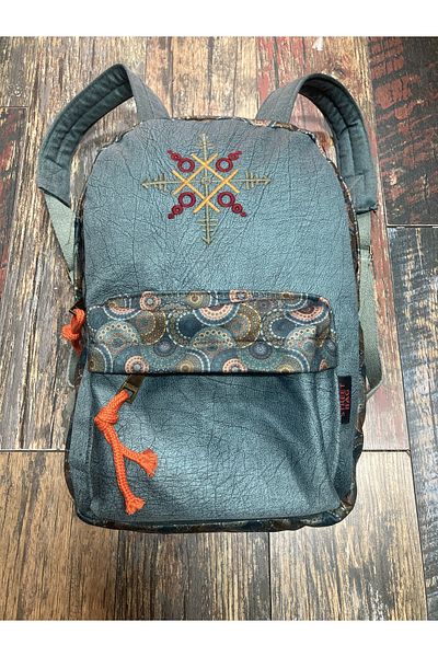 Street Bag Nubi Ethnic Αυθεντικό Σακίδιο πλάτης με μοτίβο Κεντημένο Σακίδιο πλάτης Bohemian Καθημερινή χρήση Ταξίδι