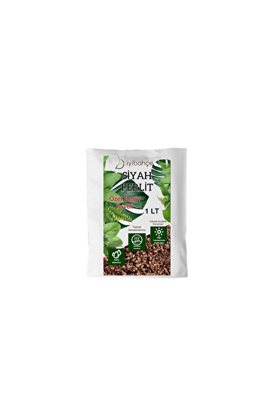 İYİBAHÇE Siyah Perlit 1 LT (Besin ve vitaminler ile zenginleştirilmiş)