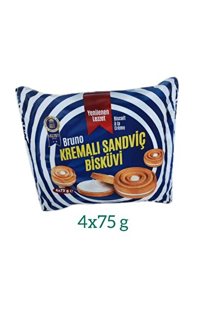 Buono KREMALI SANDVİÇ BİSKÜVİ (4*75GR) 18 ADET