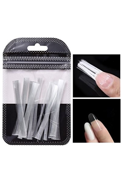 Beauty Box Hediyeli Fiberglas Tırnak Uzatma French Tırnak Protez Tırnak Nail ...
