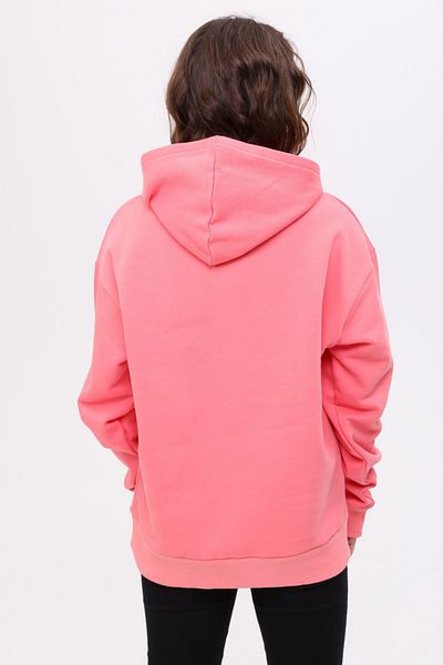 JFlinn Hanorac cu glugă unisex oversize cu broderie cu piatră galbenă