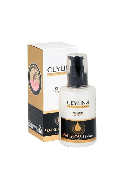 Ceylinn 100 ملمصل الشعر بالكيراتين - مانع للتسرب ومنعش ولمعان