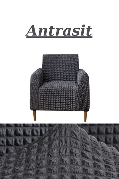 FurkanTicaret Single Flexible and Washable Sofa - Wrap, Elastic and Sofa Bed Cover/Cover