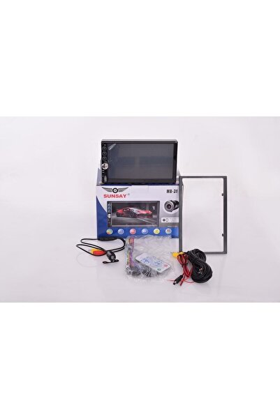 MALİBEİ Sunsay Double Teyp 7 Inç 4x50w Mirrorlink Bt/usb/sd/mp5/aux/fm Kameralı Mbmb31