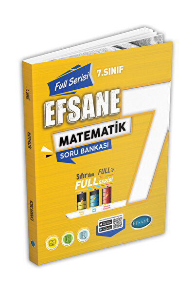 Efsane Yayınları 7.Sınıf Full Serisi Matematik Soru Bankası ( Tamamı Video Çö...