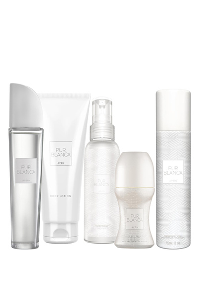 AVON Pur Blanca Edt 5-Piece Women's Perfume Set