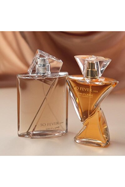 Oriflame So Fever Her/him Çekici Ve Kalıcı Kokulu 2'li Kadın Ve Erkek Parfümü