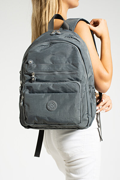 YOGII كامبي موديل للجنسين مدرسة ثانوية جامعة كيبلينج قماش مقاوم للماء يومي وحقيبة مدرسية متعددة الأقسام VIP