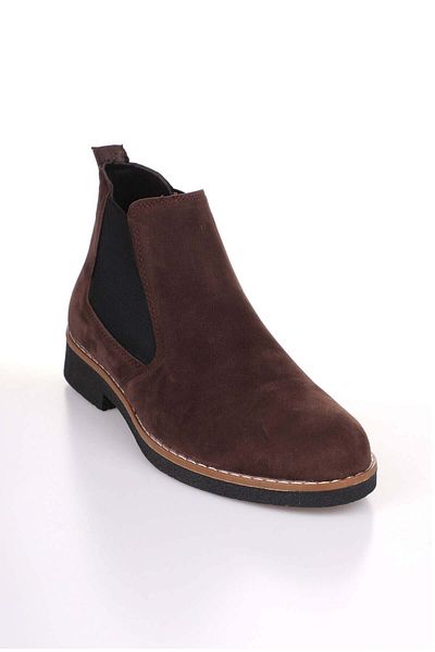 Freemax Uniszex Chelsea Boots Garantált termék.30141 Velúr barna