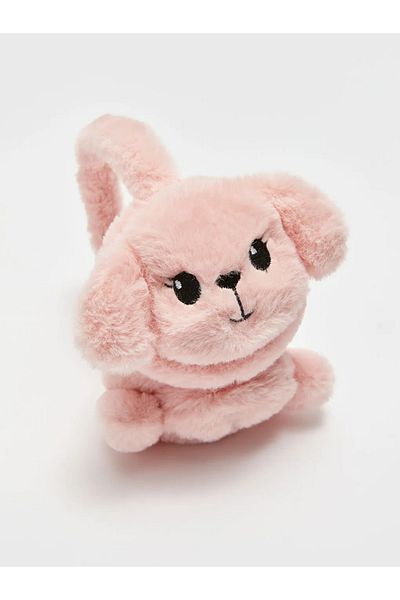 LC Waikiki Girl's Plush Headphones with Animal Figures