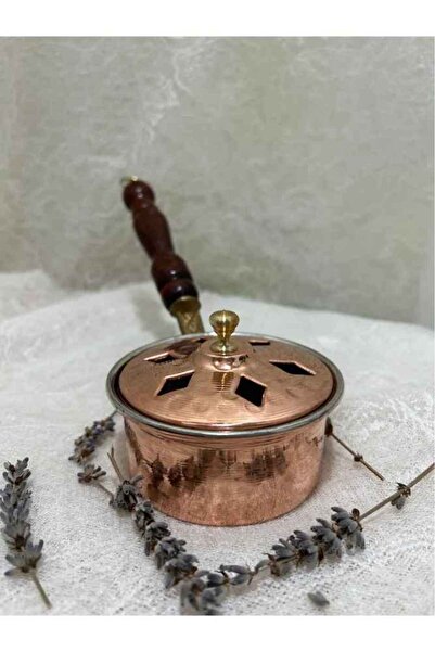 Genel Markalar Bakır El Yapımı Lüks Bakır Buhurdanlık & Tütsülük Parlak Metal...