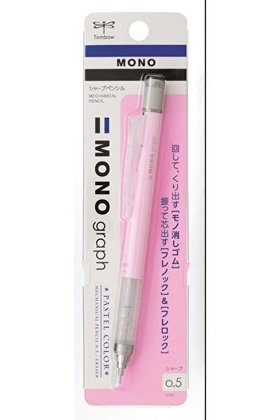 Tombow Mono Graph Pastel Versatil Kalem Pastel Pembe