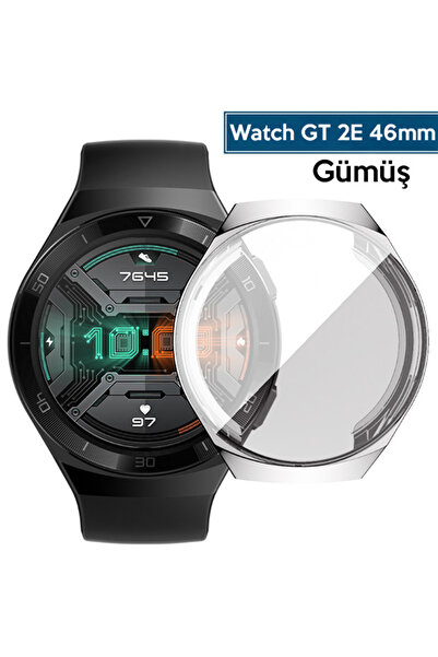 Ally Huawei Watch GT2E 46mm 360 Koruma Ultra İnce Silikon Kılıf