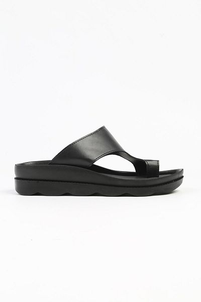 Pierre Cardin PC-6961-3953 Patent Leather Black Women's Slippers