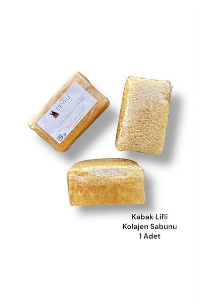 Develi 1973 100% Handmade Natural Soap with Pumpkin Fiber - Collagen Soap
