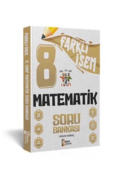 İsem Yayınları 2024 FARKLI İSEM 8.SINIF MATEMATİK SORU BANKASI