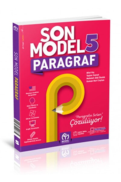 Model Eğitim Yayınları 5. Sınıf Son Model Paragraf Soru Bankası