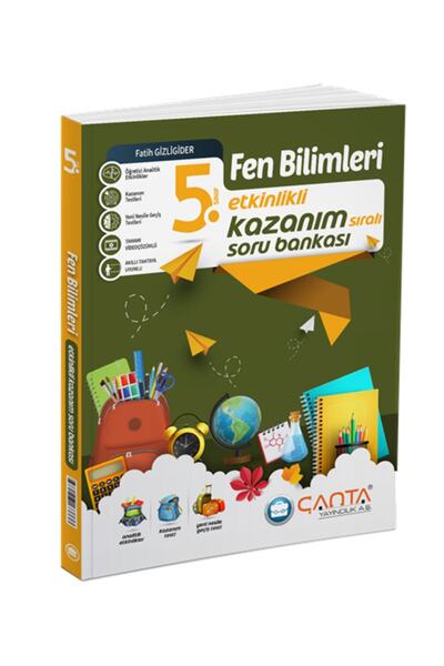 Çanta Yayınları Çanta Yayınları 5 Sınıf Fen Bilimleri Etkinlikli Kazanım Soru...