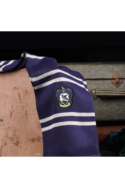 Sihir Dükkanı Eșarfă Ravenclaw 18×170 Cm Licență Acrilic Tricotat