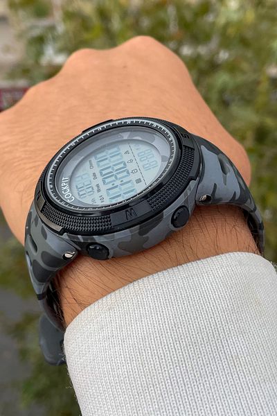 Cockpit DIGITAL MEN'S WATCH 5 ATM WATERPROOF