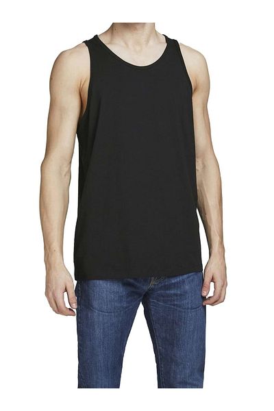 Jack & Jones JACK&JONES 4er-Pack Herren Tanktop – JACBASIC Plus Size Baumwolle Tanktop
