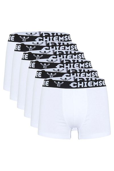 Chiemsee 6er-Pack Herren Boxershorts – Logobund Einfarbig Shorts