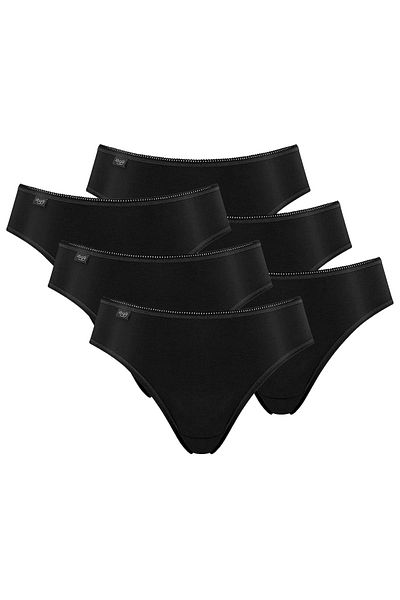 SLOGGI Damen Tai, 6er Pack - 24/7 Microfibre, einfarbig