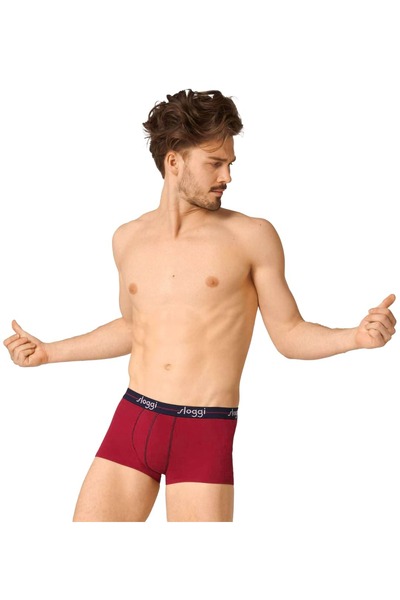 SLOGGI Herren Hipster 2er Pack – Start Hipster C2P Box, Boxershort, Baumwolle
