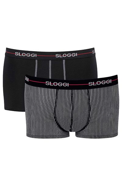 SLOGGI Herren Hipster 2er Pack - Start Hipster C2P Box, Boxershort, Baumwolle