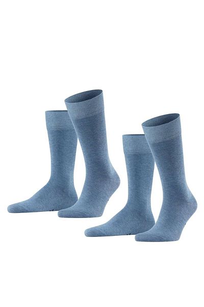 FALKE 2er-Pack Herren-Socken – Happy & Kurz Baumwolle-Socken