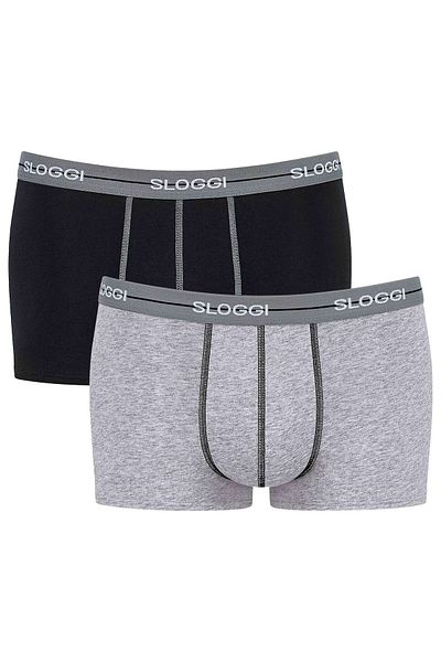 SLOGGI Herren Hipster 2er Pack - Start Hipster C2P Box, Boxershort, Baumwolle