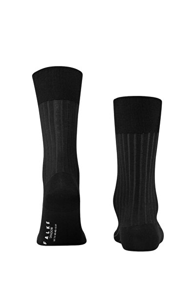 FALKE Herren Socken - Shadow, Strümpfe, Baumwolle, Logo, lang, einfarbig