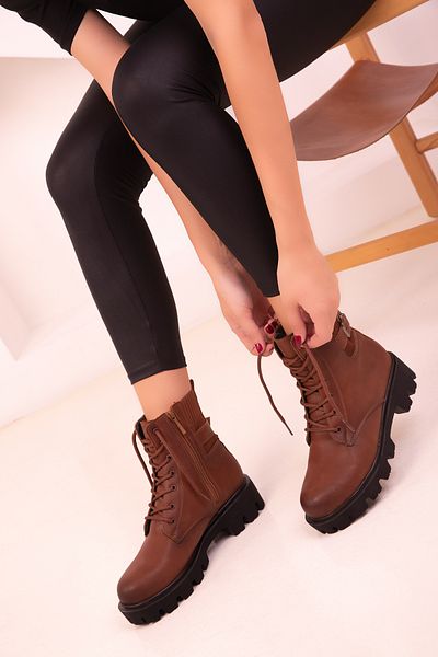 SOHO Tan Women's Boots & Booties 18456