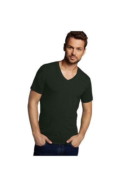 Bamboo Basics Herren Amendment VELO, 4er-Pack – Unterhemd, V-Ausschnitt, Single-Jersey