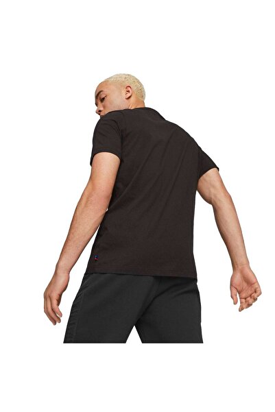 Puma Μπλουζάκι BMW MMS ESS LOGO - Herren αθλητική φόρμα, Baumwolle, Kurz, Einfarbig