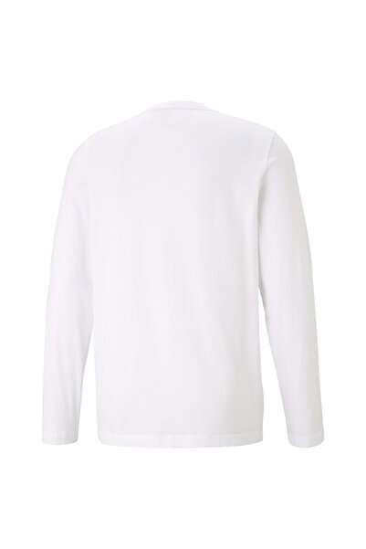 Puma Herren Langarmshirt – ESS-Langarmjacke, Rundhals, Baumwolle