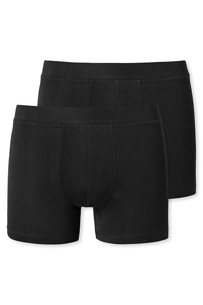 Schiesser 2er-Pack Jungen-Boxershorts – ohne Schlauch, Baumwoll-Stretch, 140–176