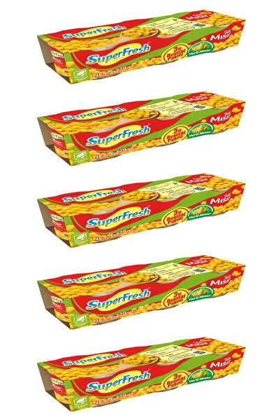 SuperFresh Mısır 200 gr 3'lu Ekonomik (5 ADET)