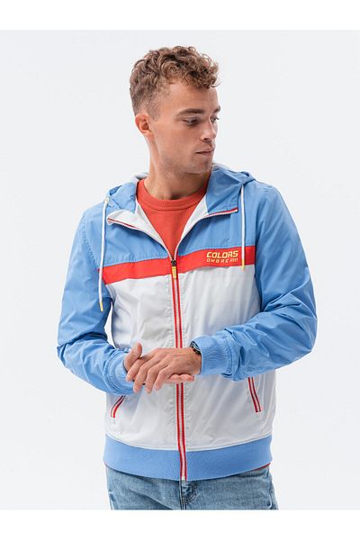 OMBRE Herren Übergangsjacke C438 - μπεζ/εκρού