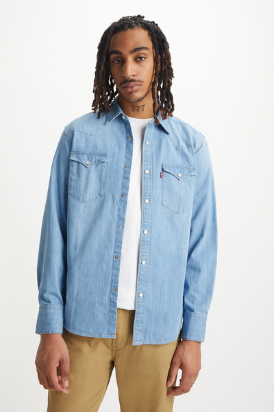 Levi's Πουκάμισο Ανδρικό Μπλε