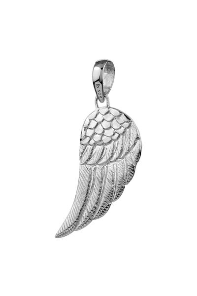 KUZZOI Anhänger Herren Kettenanhänger Flügel 925 Sterling Silber