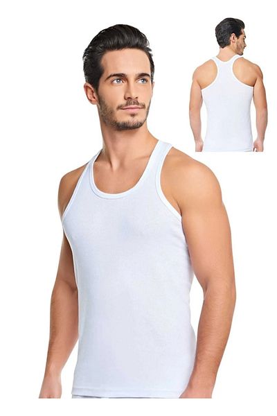 UTB Εσώρουχα Passion 100% Cotton Ανδρικό Ribana Sports Singlet